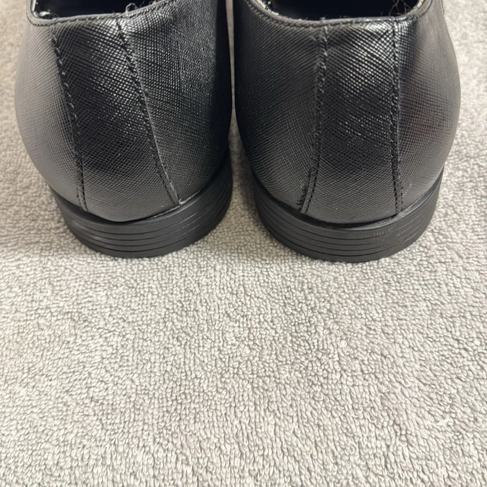 Abound Black Leather Oxfords men’s size 11.5 dress shoes special‎ occasion